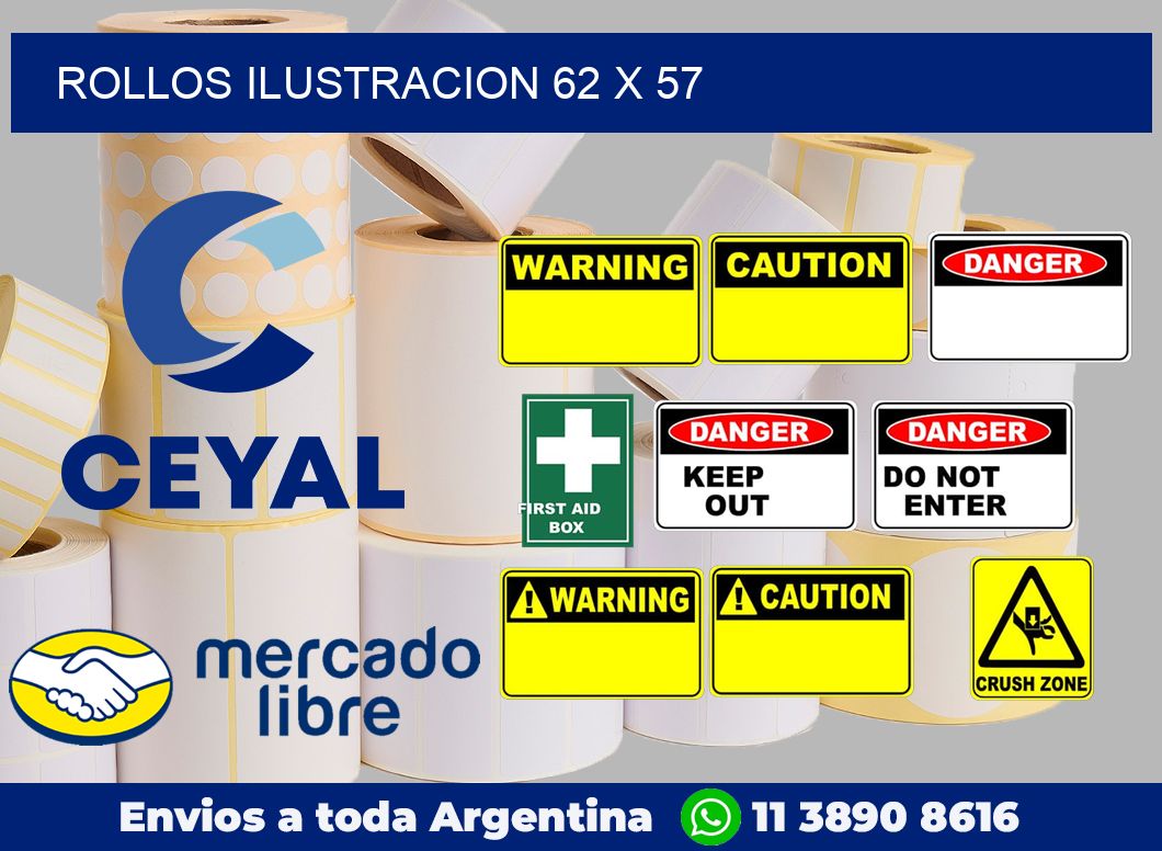 Rollos ilustracion 62 x 57