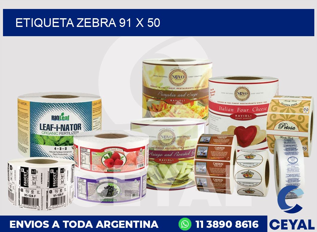 etiqueta zebra 91 x 50