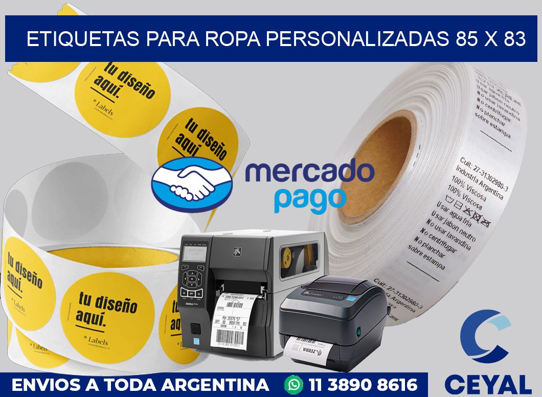 etiquetas para ropa personalizadas 85 x 83
