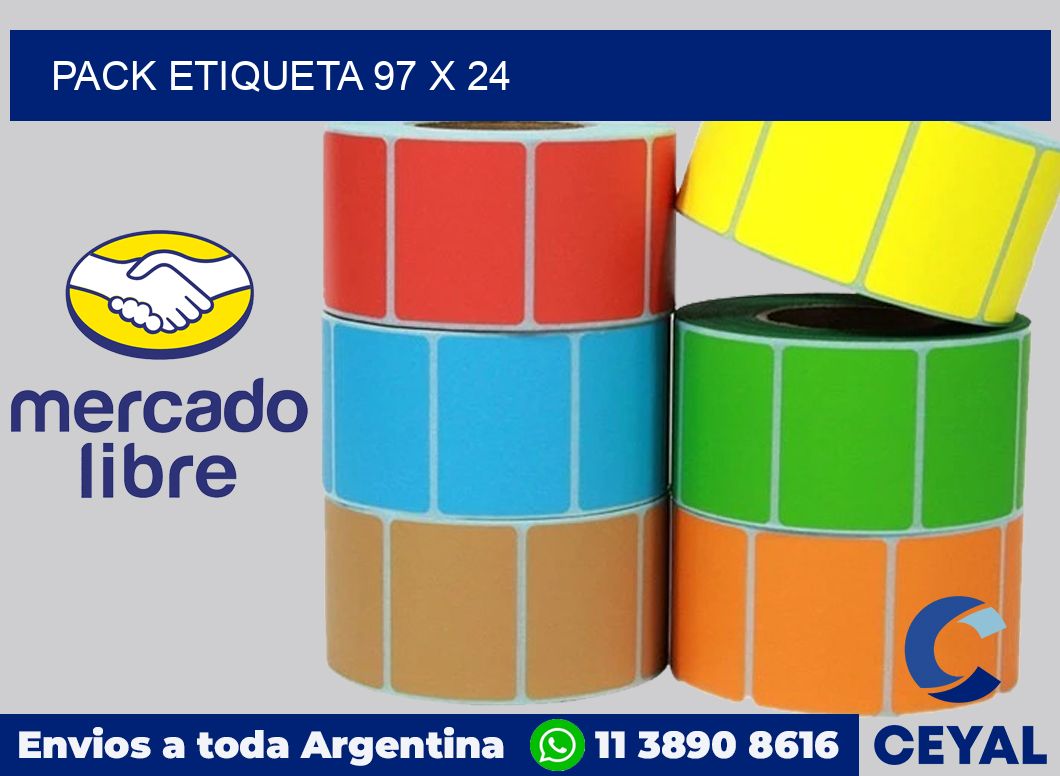 pack etiqueta 97 x 24