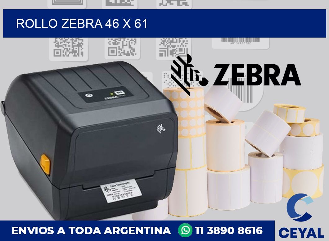 rollo zebra 46 x 61