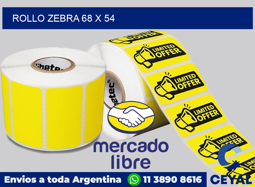 rollo zebra 68 x 54