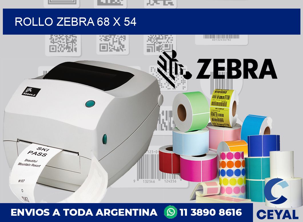 rollo zebra 68 x 54