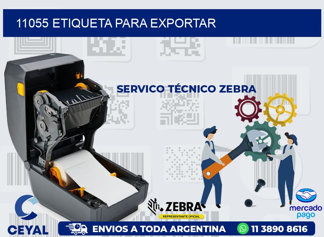 11055 ETIQUETA PARA EXPORTAR
