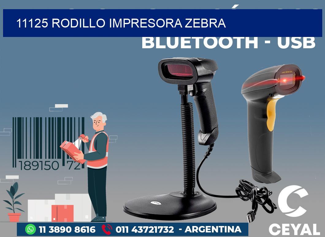 11125 RODILLO IMPRESORA ZEBRA