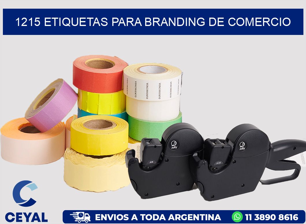 1215 ETIQUETAS PARA BRANDING DE COMERCIO