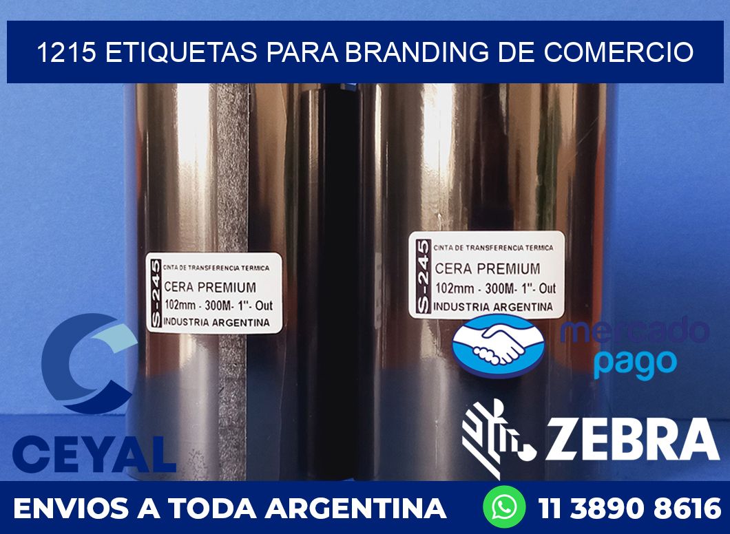 1215 ETIQUETAS PARA BRANDING DE COMERCIO