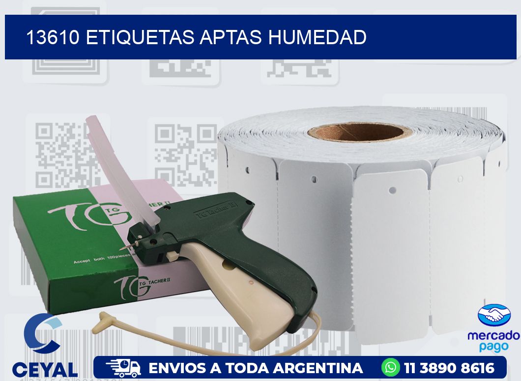 13610 ETIQUETAS APTAS HUMEDAD