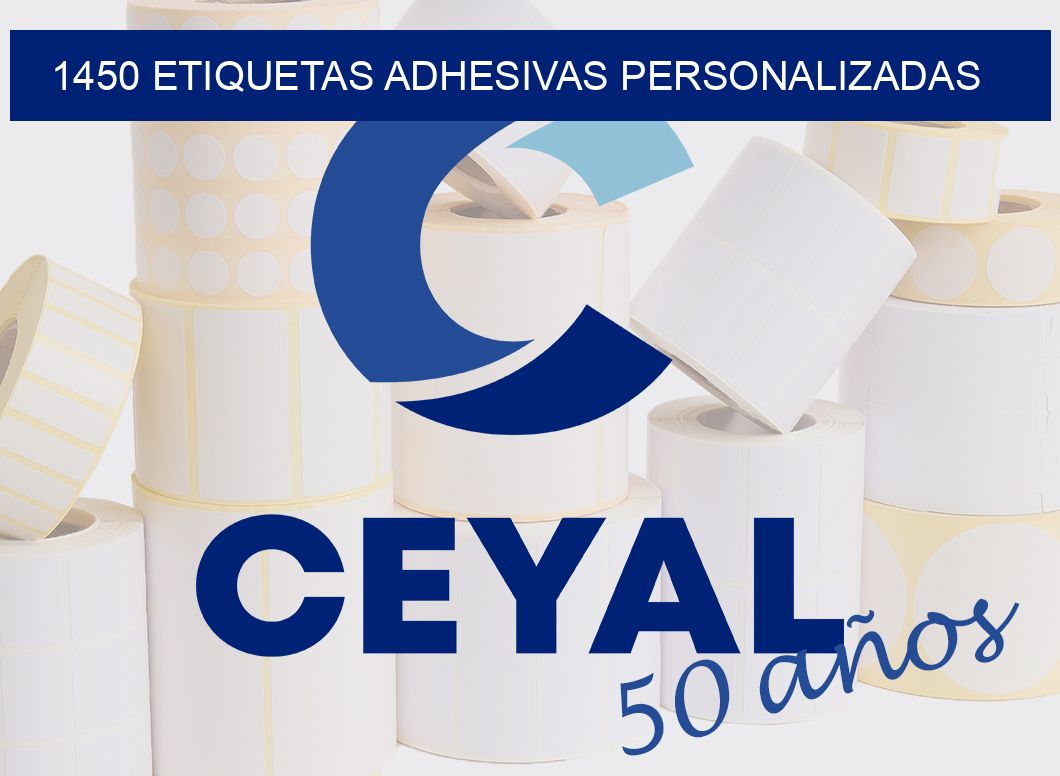 1450 ETIQUETAS ADHESIVAS PERSONALIZADAS