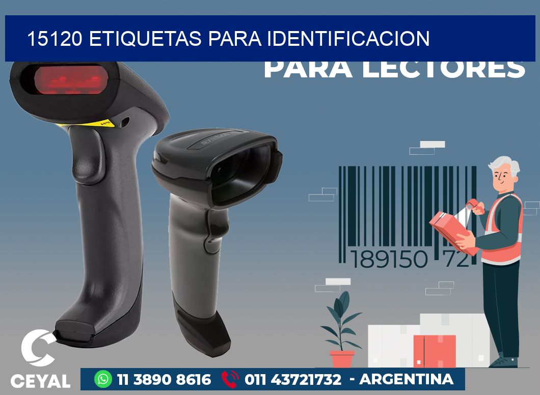 15120 ETIQUETAS PARA IDENTIFICACION
