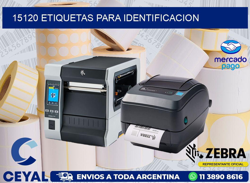 15120 ETIQUETAS PARA IDENTIFICACION
