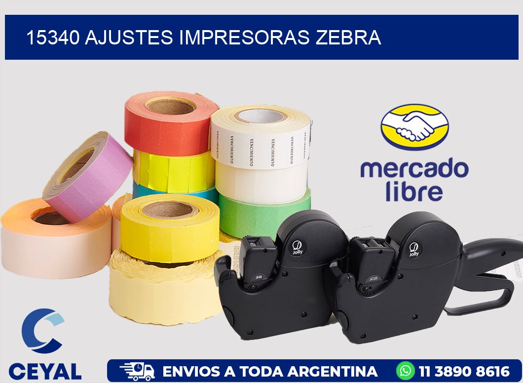 15340 AJUSTES IMPRESORAS ZEBRA