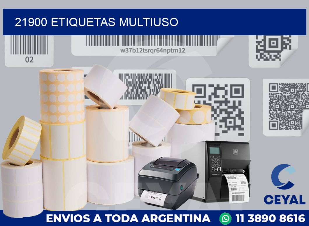 21900 ETIQUETAS MULTIUSO