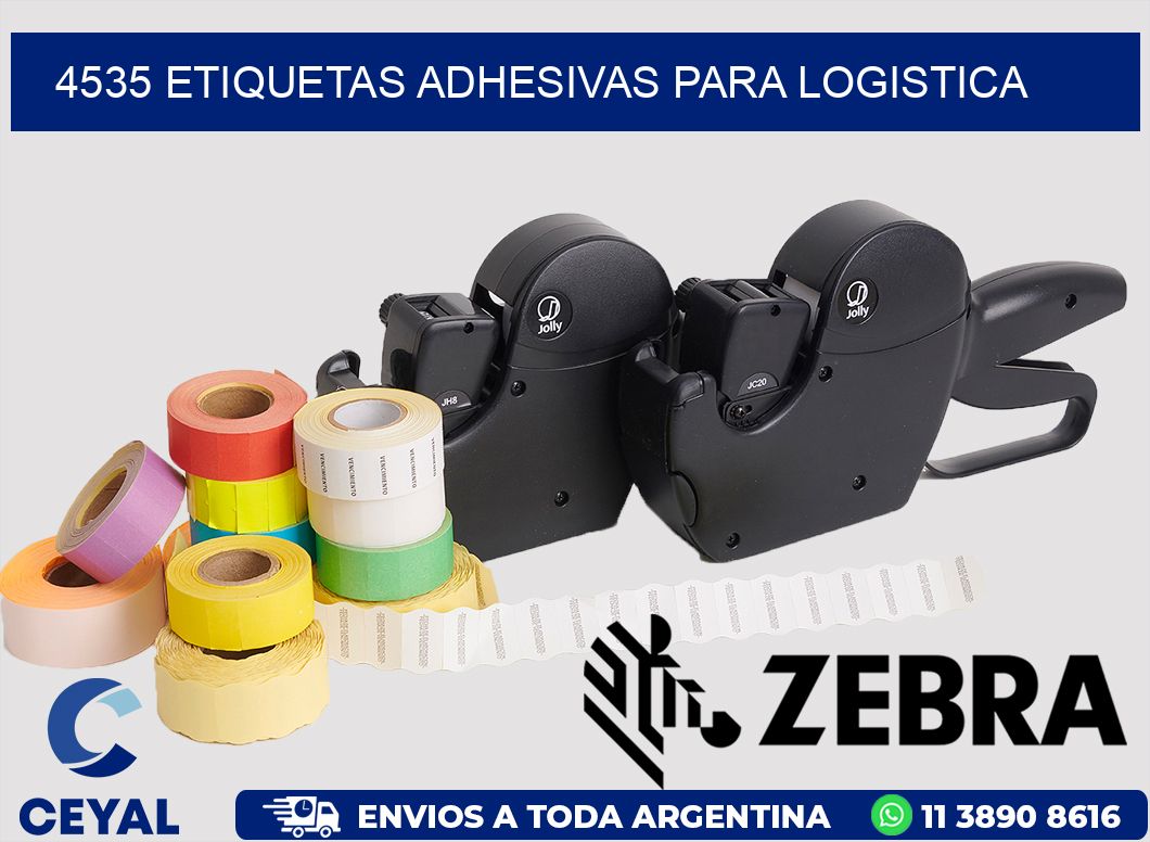 4535 ETIQUETAS ADHESIVAS PARA LOGISTICA