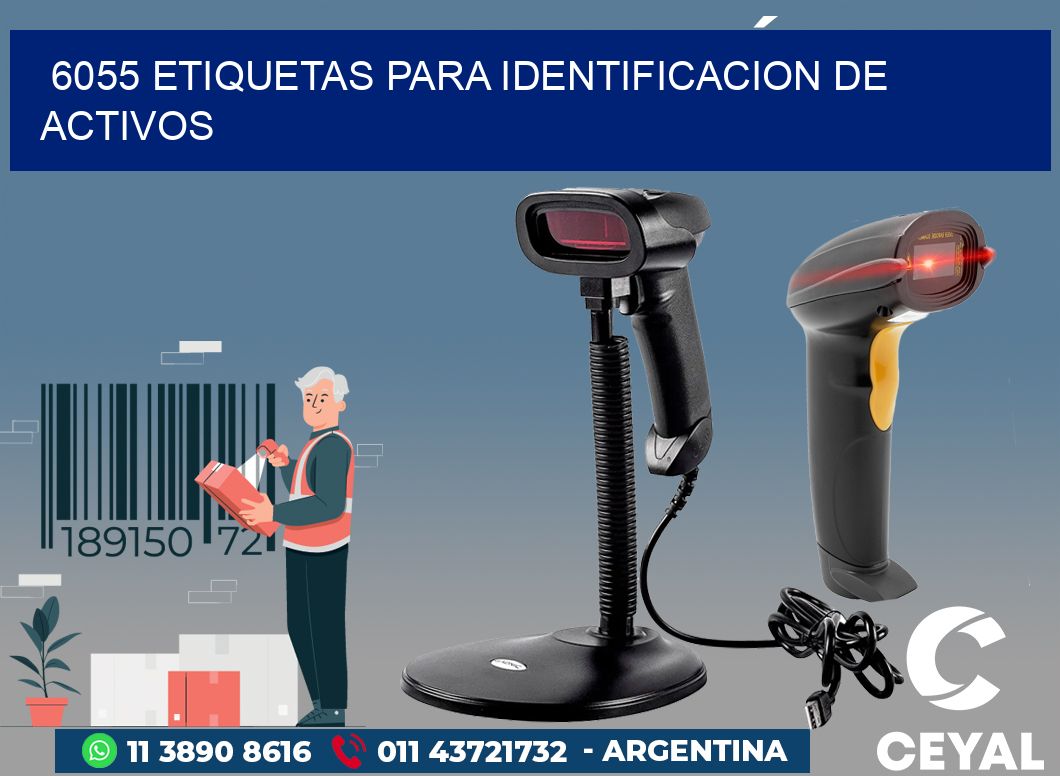 6055 ETIQUETAS PARA IDENTIFICACION DE ACTIVOS