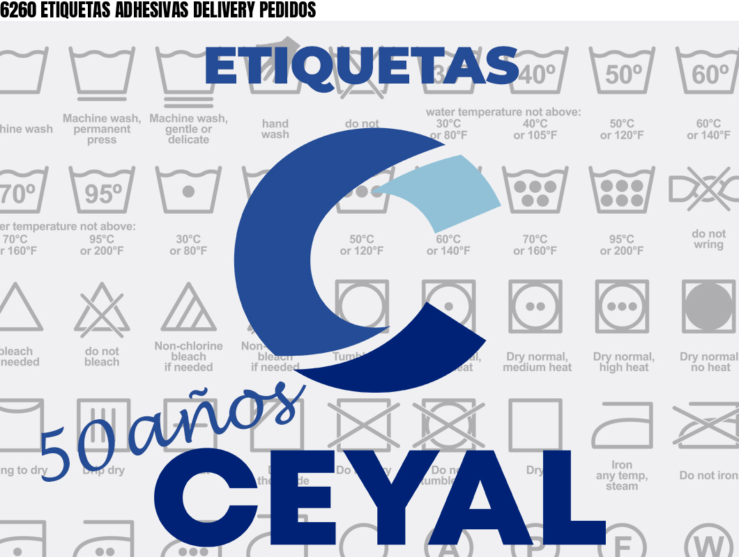 6260 ETIQUETAS ADHESIVAS DELIVERY PEDIDOS