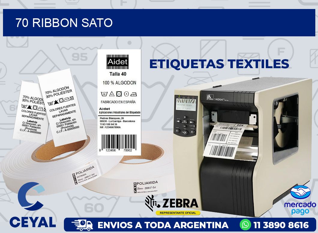 70 RIBBON SATO