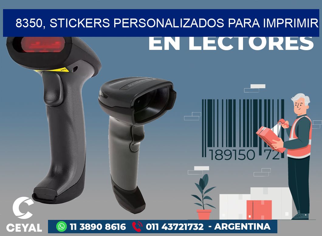 8350, stickers personalizados para imprimir
