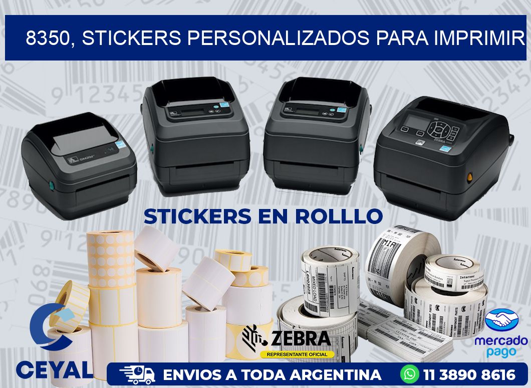 8350, stickers personalizados para imprimir