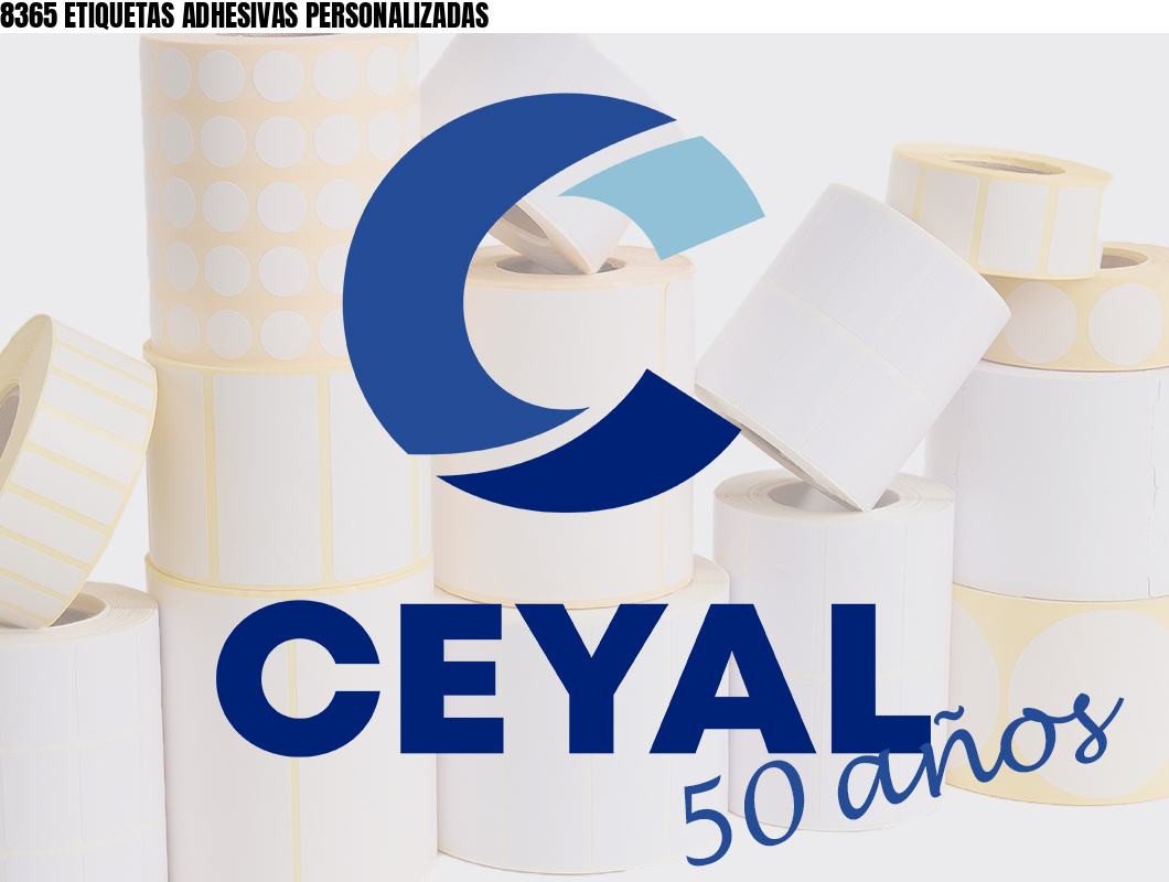 8365 ETIQUETAS ADHESIVAS PERSONALIZADAS