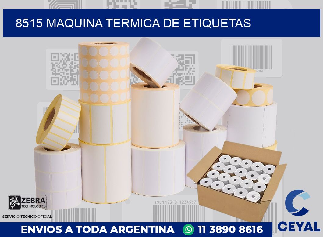8515 MAQUINA TERMICA DE ETIQUETAS