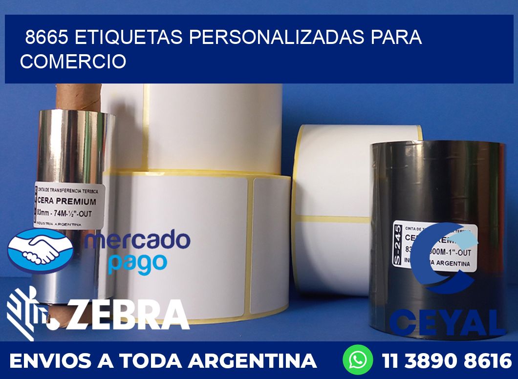 8665 ETIQUETAS PERSONALIZADAS PARA COMERCIO