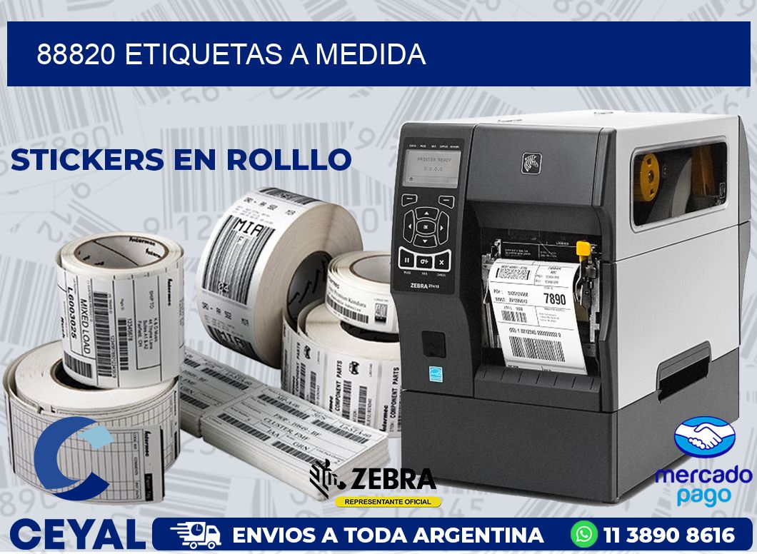 88820 ETIQUETAS A MEDIDA