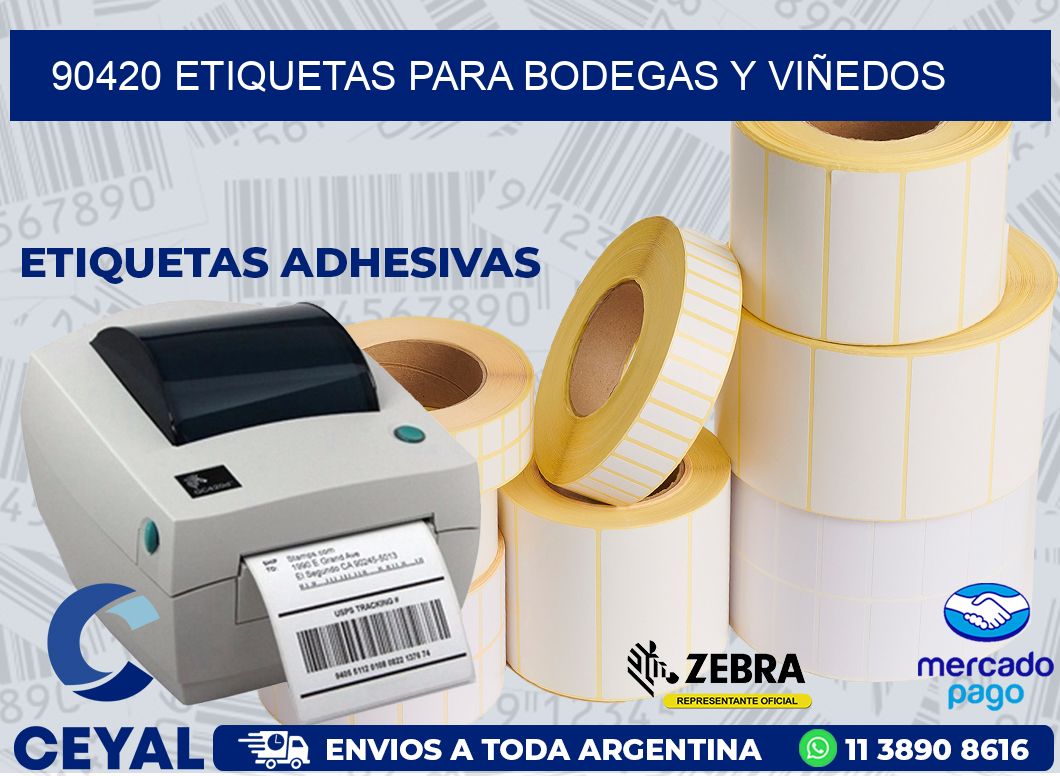 90420 ETIQUETAS PARA BODEGAS Y VIÑEDOS