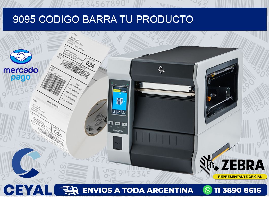 9095 CODIGO BARRA TU PRODUCTO