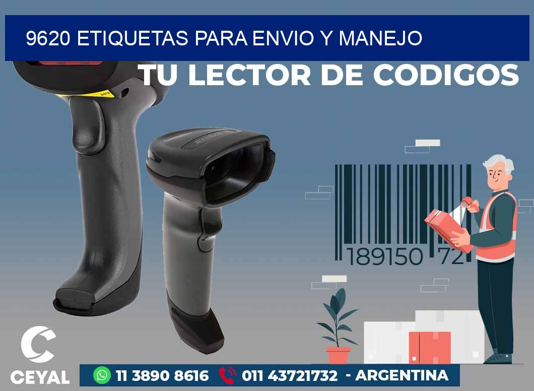 9620 ETIQUETAS PARA ENVIO Y MANEJO