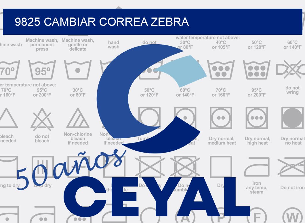 9825 CAMBIAR CORREA ZEBRA