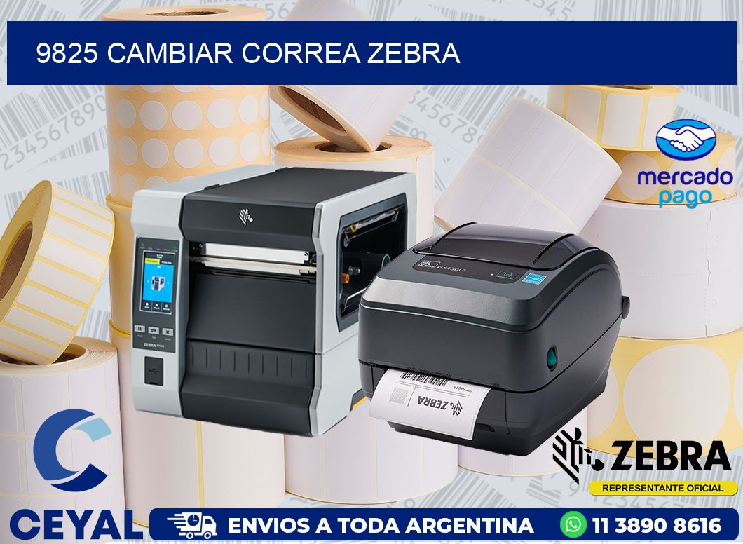 9825 CAMBIAR CORREA ZEBRA