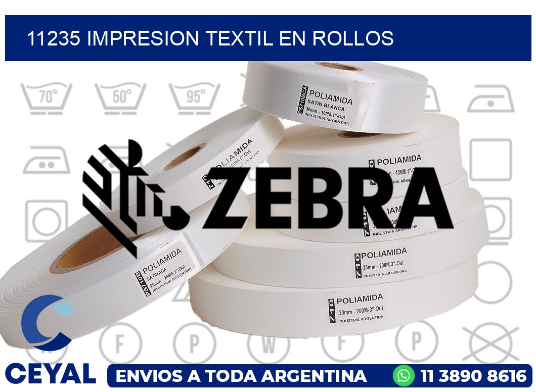 11235 IMPRESION TEXTIL EN ROLLOS