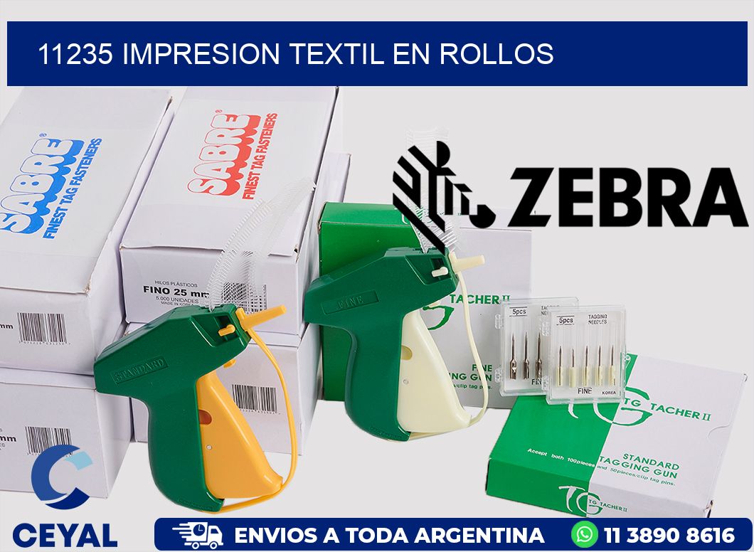 11235 IMPRESION TEXTIL EN ROLLOS