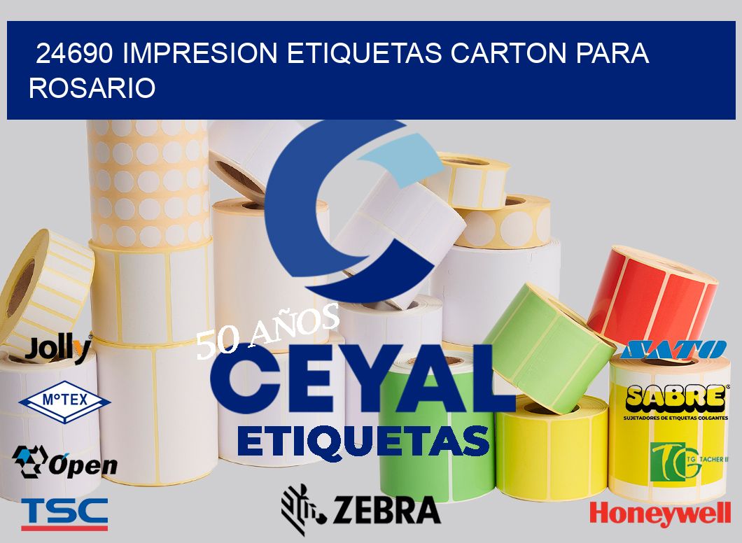 24690 IMPRESION ETIQUETAS CARTON PARA ROSARIO
