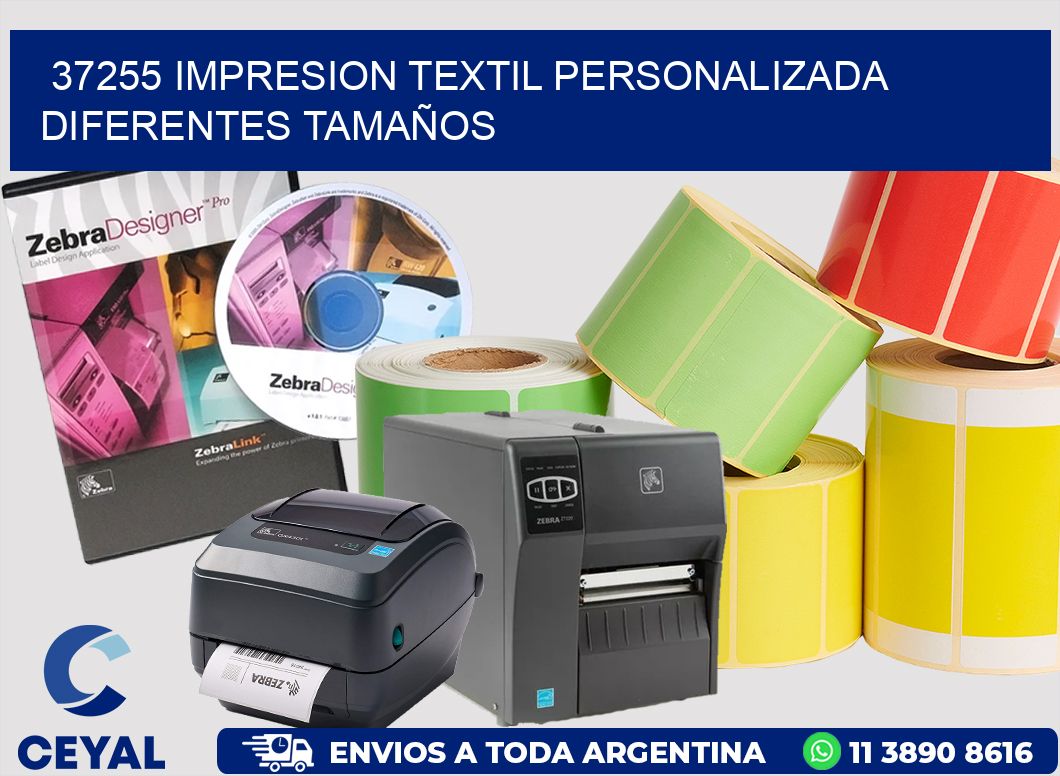 37255 IMPRESION TEXTIL PERSONALIZADA DIFERENTES TAMAÑOS