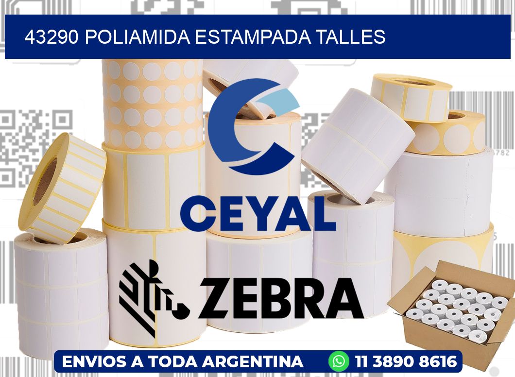 43290 POLIAMIDA ESTAMPADA TALLES