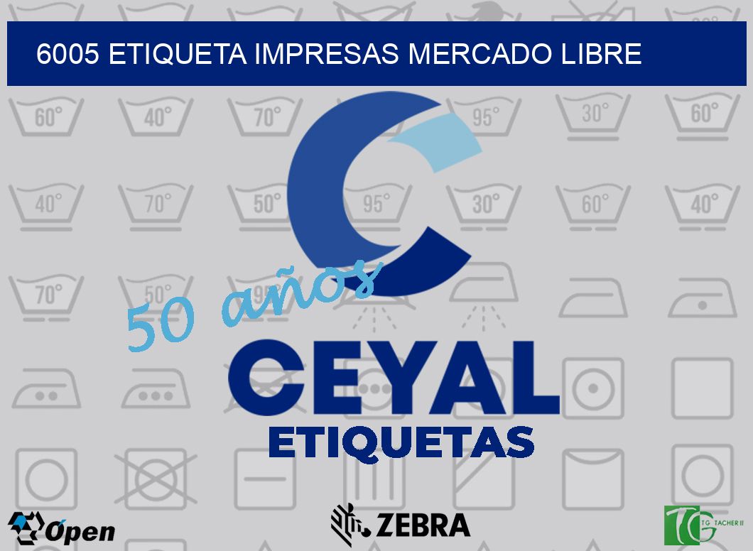 6005 ETIQUETA IMPRESAS MERCADO LIBRE