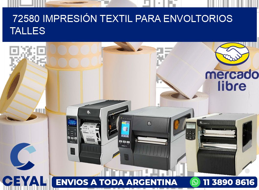 72580 IMPRESIÓN TEXTIL PARA ENVOLTORIOS TALLES
