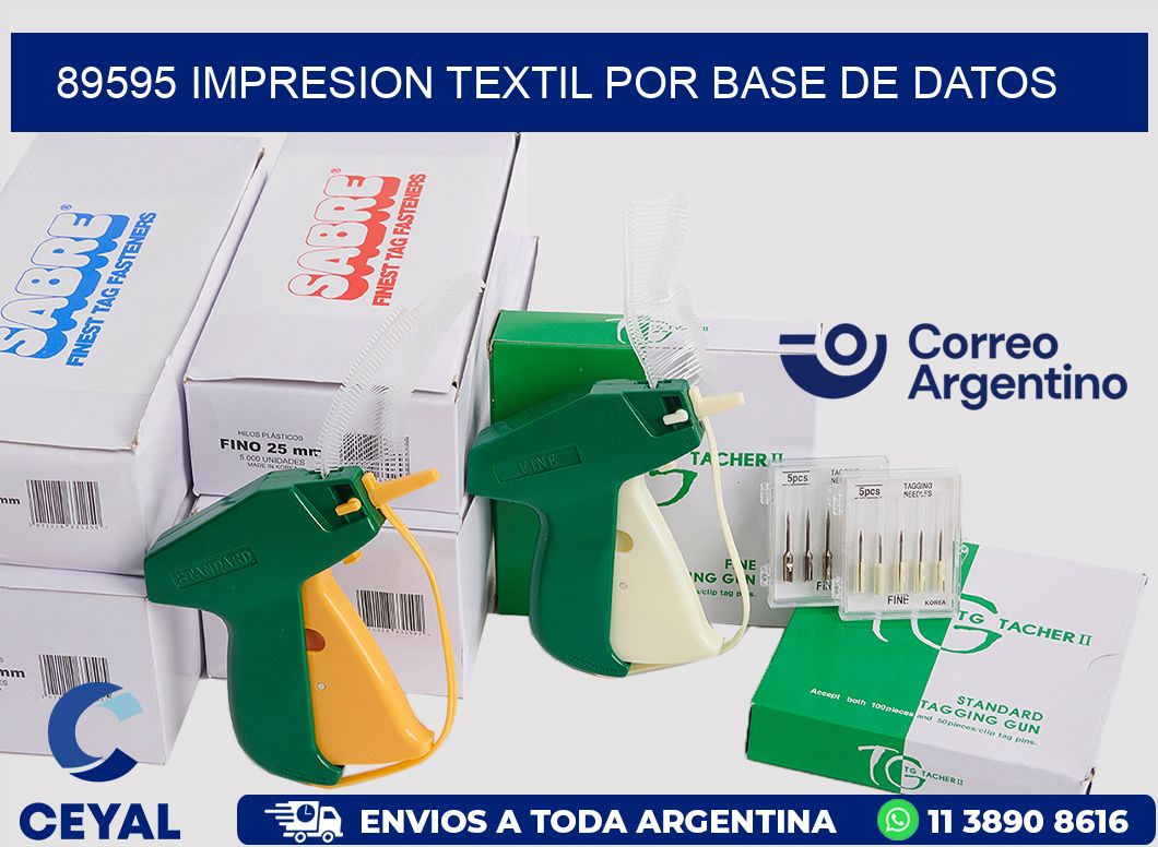 89595 IMPRESION TEXTIL POR BASE DE DATOS