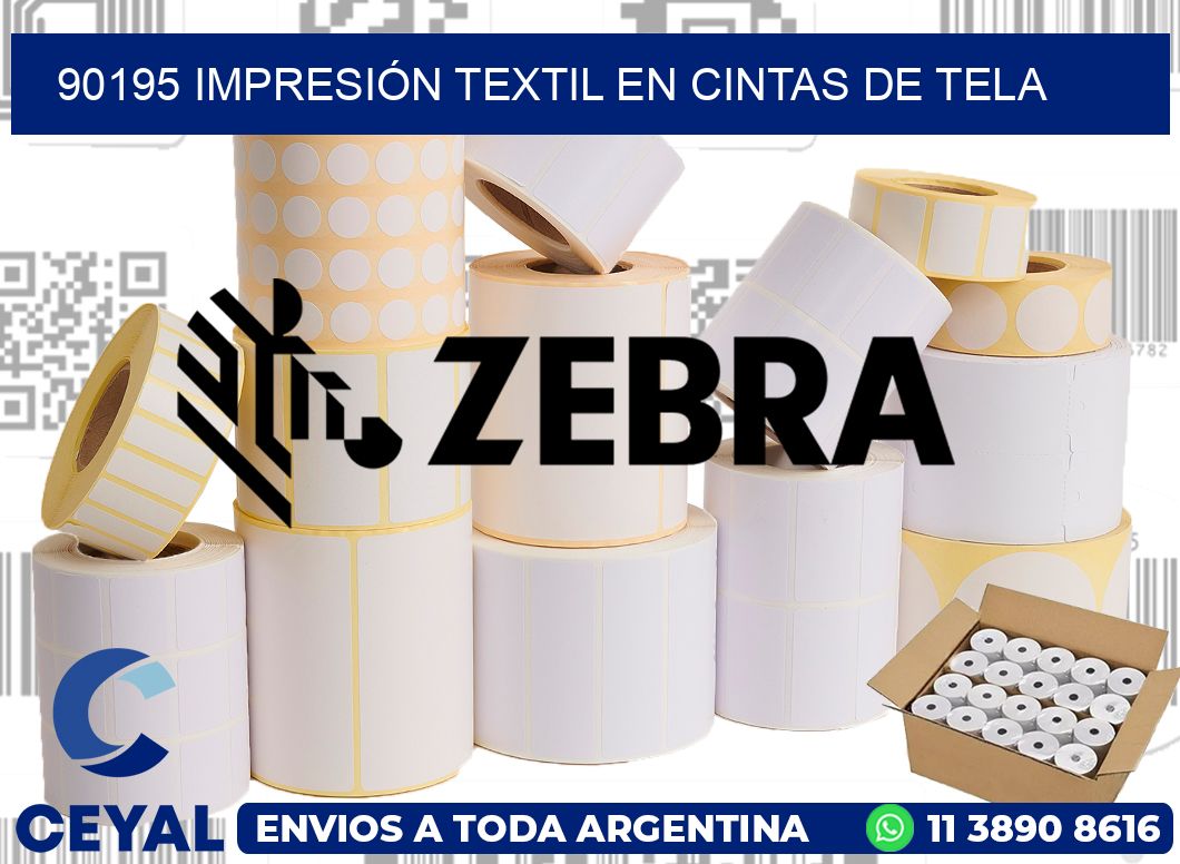 90195 IMPRESIÓN TEXTIL EN CINTAS DE TELA