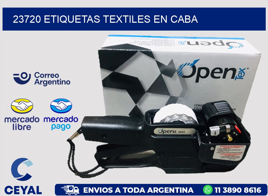 23720 ETIQUETAS TEXTILES EN CABA