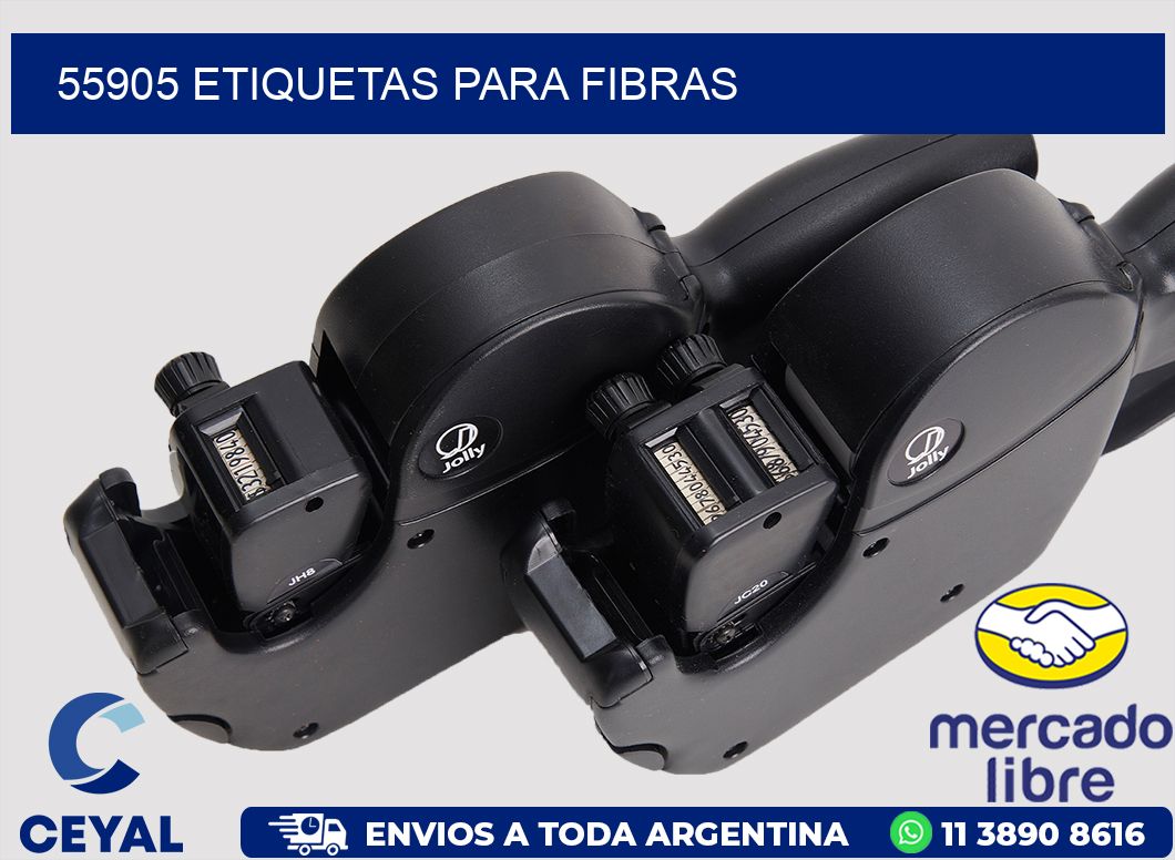 55905 ETIQUETAS PARA FIBRAS