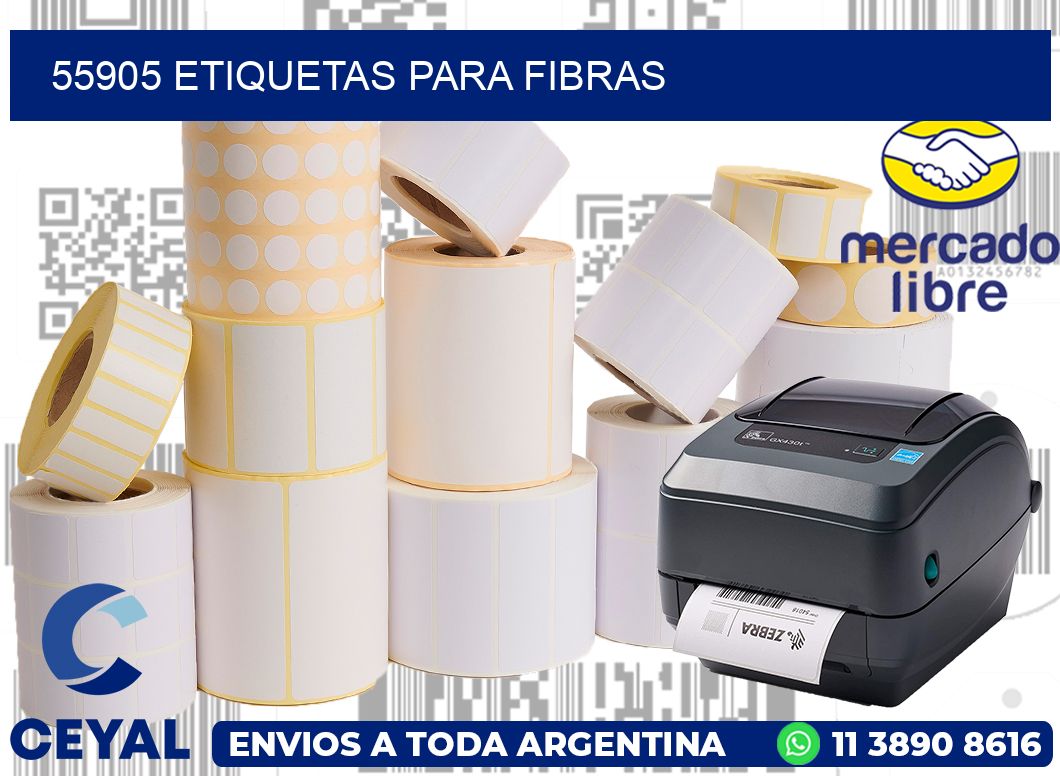 55905 ETIQUETAS PARA FIBRAS