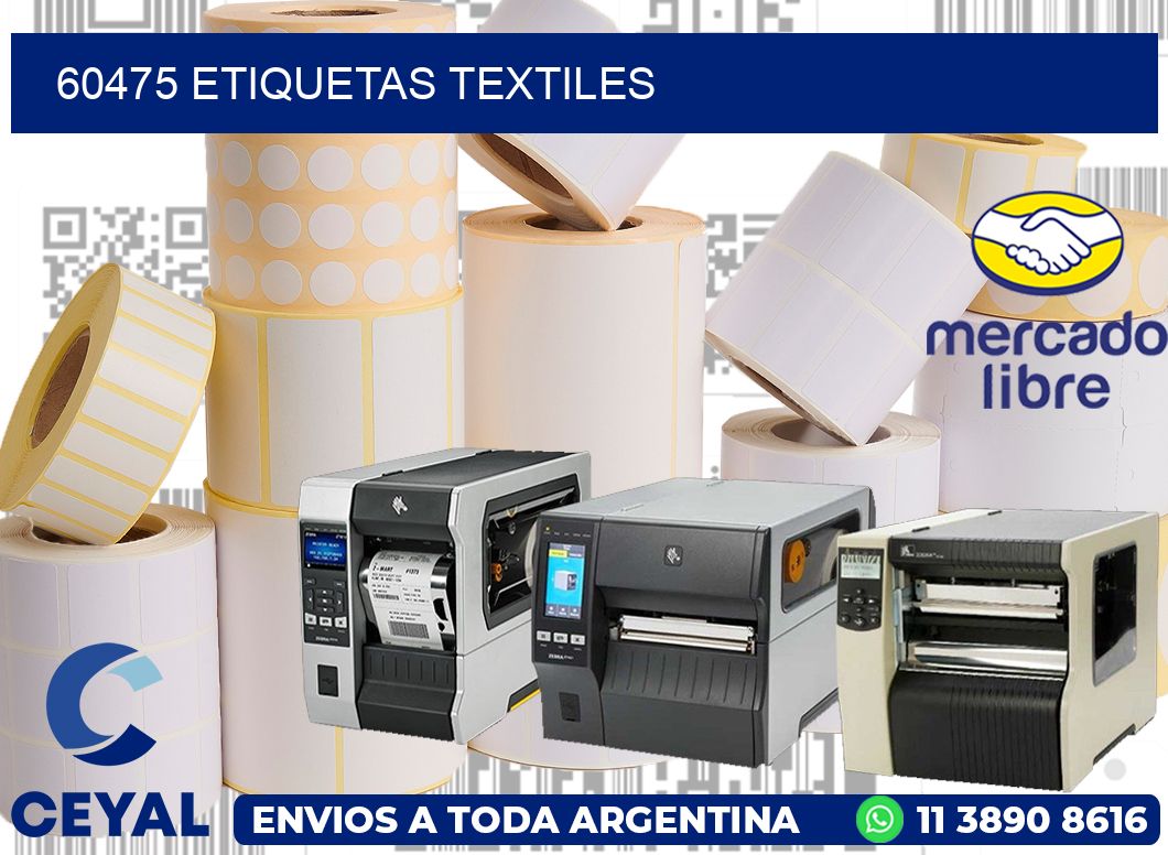 60475 ETIQUETAS TEXTILES