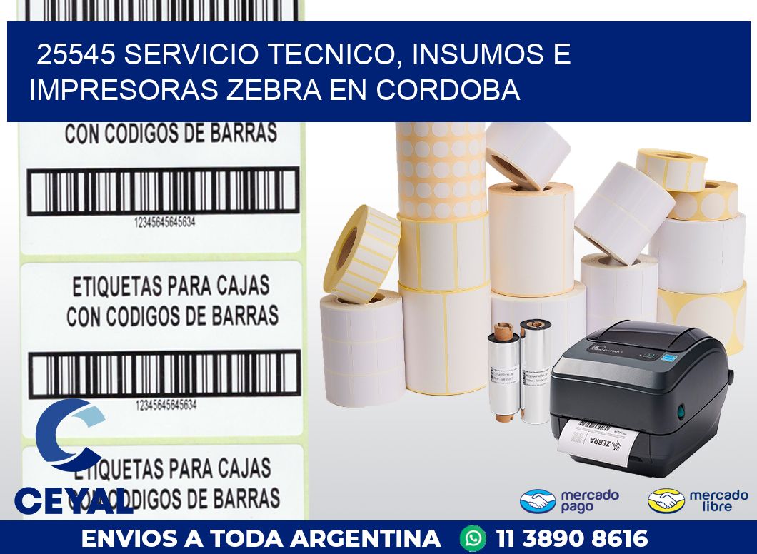 25545 SERVICIO TECNICO, INSUMOS E IMPRESORAS ZEBRA EN CORDOBA
