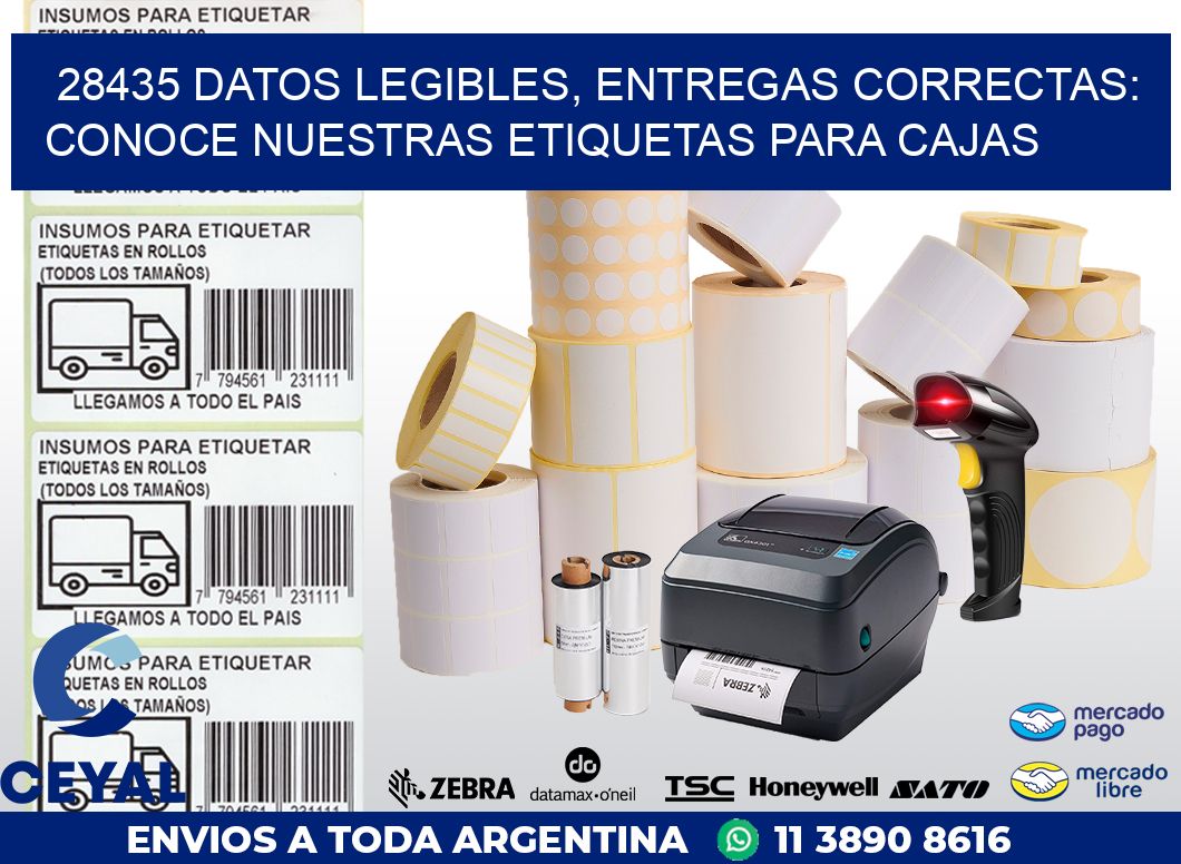 28435 DATOS LEGIBLES, ENTREGAS CORRECTAS: CONOCE NUESTRAS ETIQUETAS PARA CAJAS