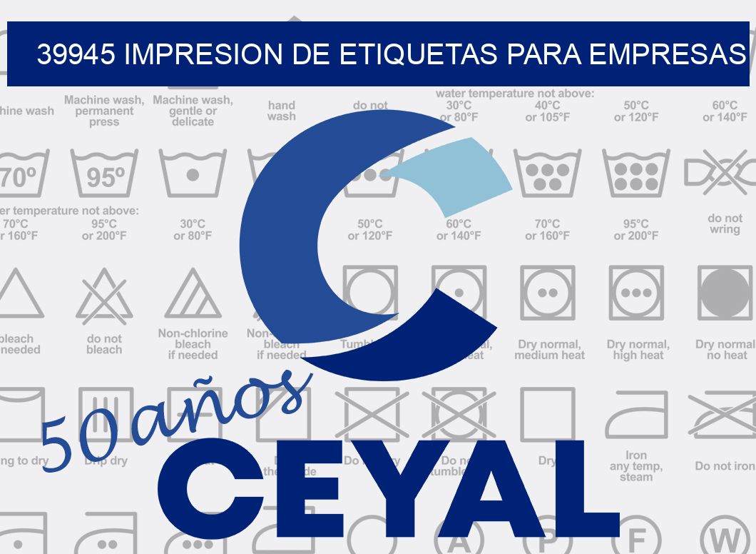 39945 IMPRESION DE ETIQUETAS PARA EMPRESAS