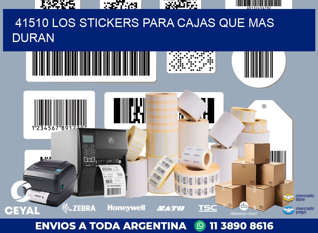 41510 LOS STICKERS PARA CAJAS QUE MAS DURAN