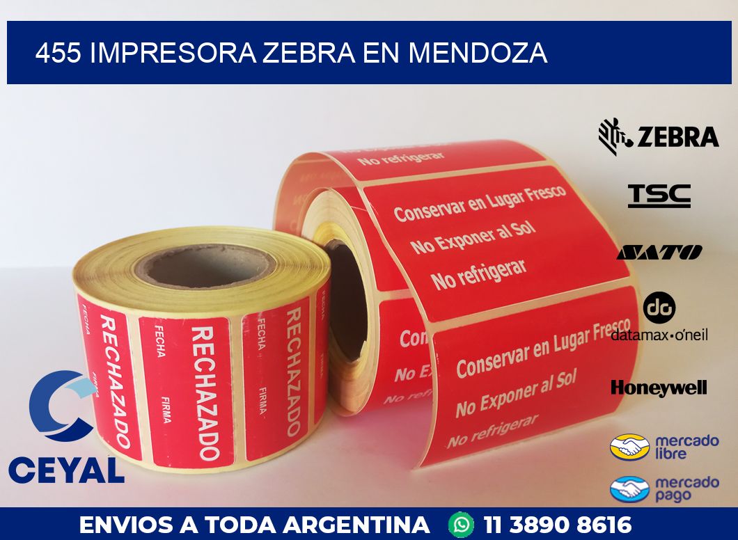 455 IMPRESORA ZEBRA EN MENDOZA